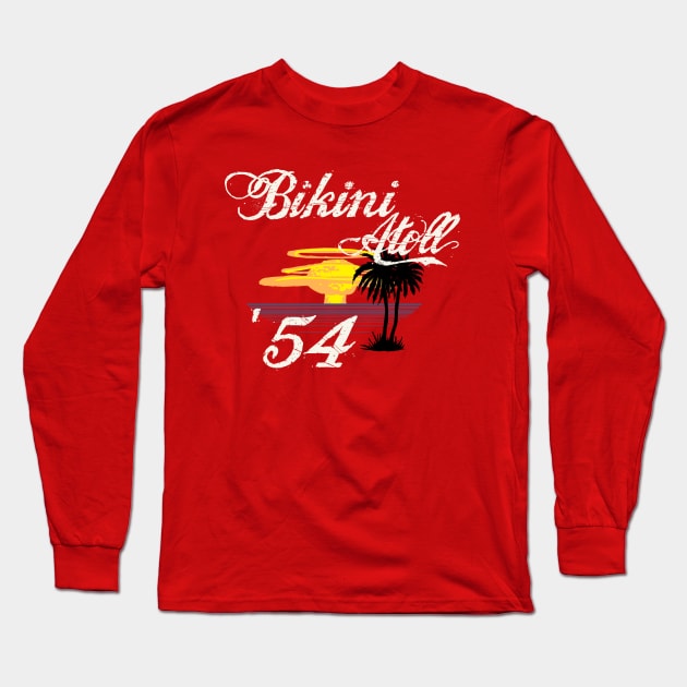 Bikini Atoll Long Sleeve T-Shirt by PickledGenius